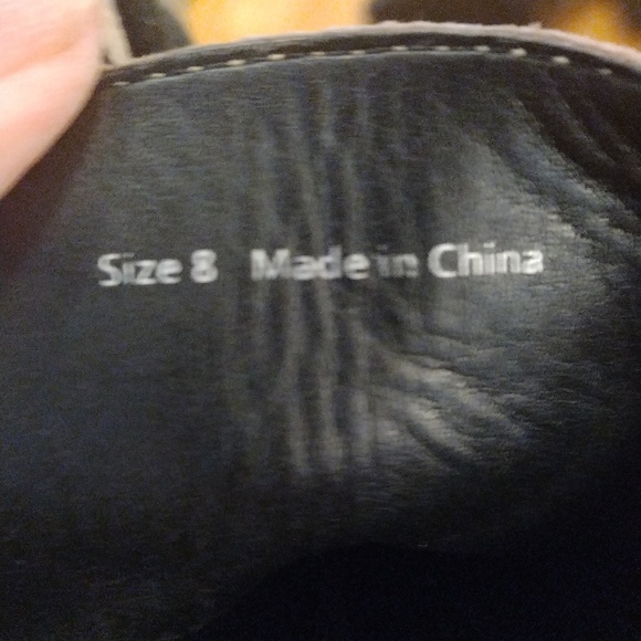 -Dolce Vita Norma leather snake print back zip combat boots - Picture 7 of 10